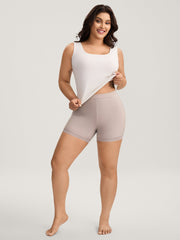 Supersoft Stretchy Lace Hem Shorts