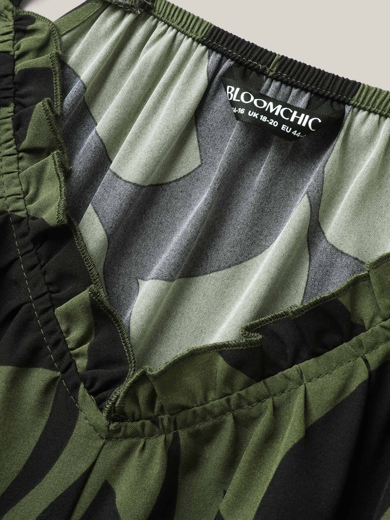 Silhouette Floral Print Sweetheart Jumpsuit