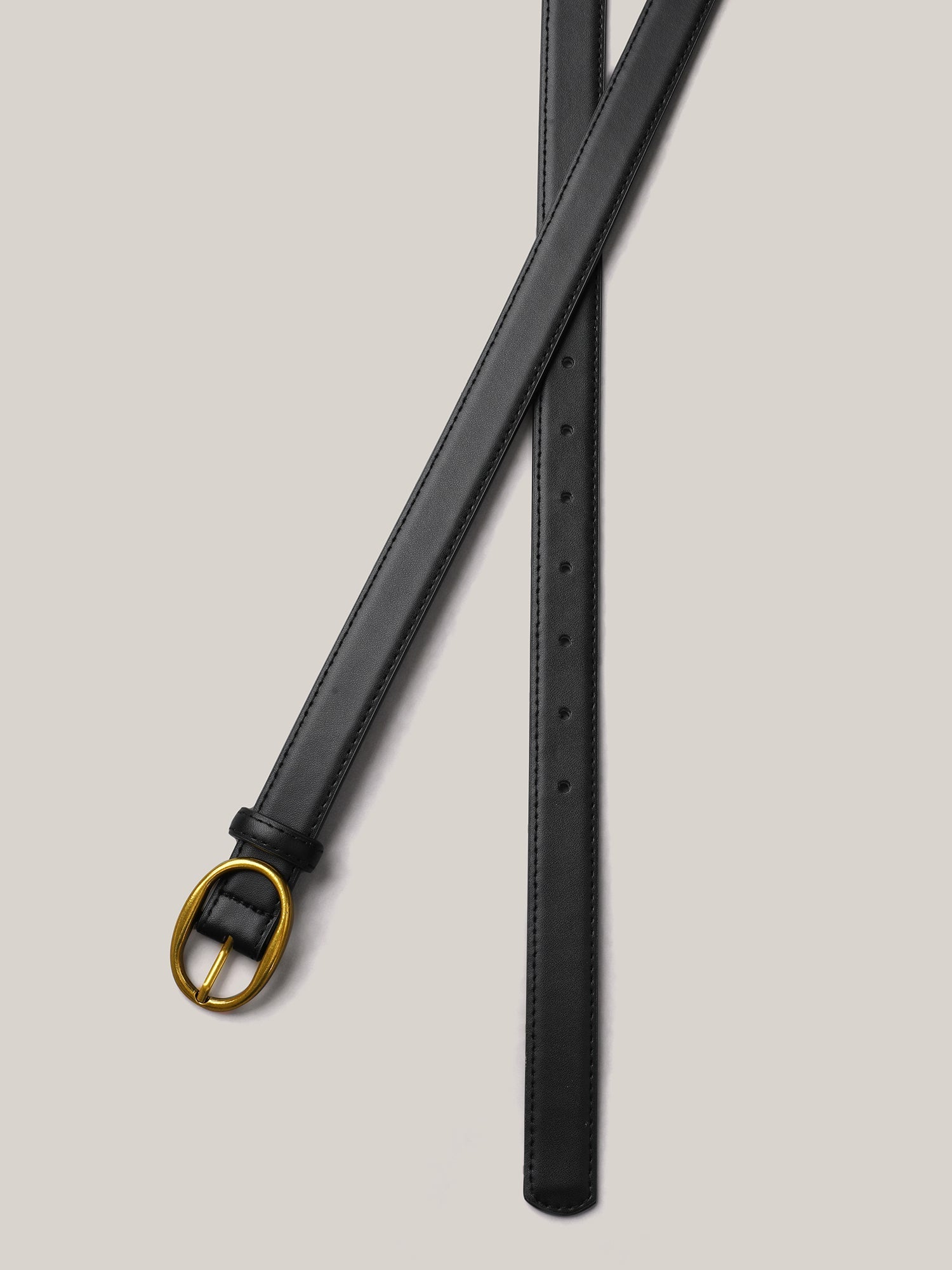 Buckle Gold-Tone Everyday Belt