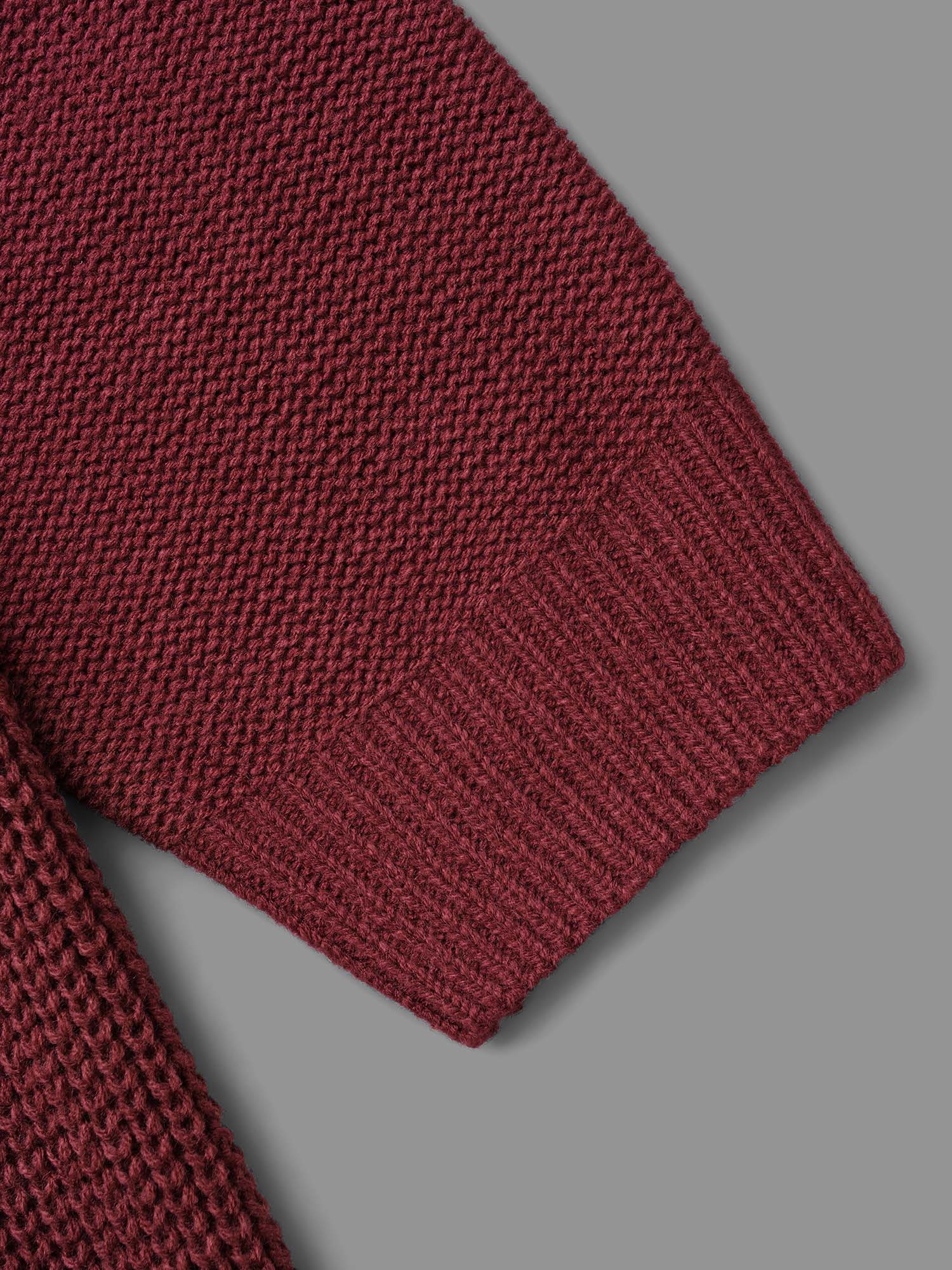 Cable Knit Raglan Sleeve Midi Sweater Dress