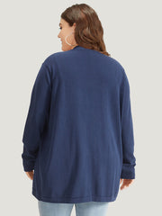 Supersoft Essentials Curved Hem Open Front Cardigan