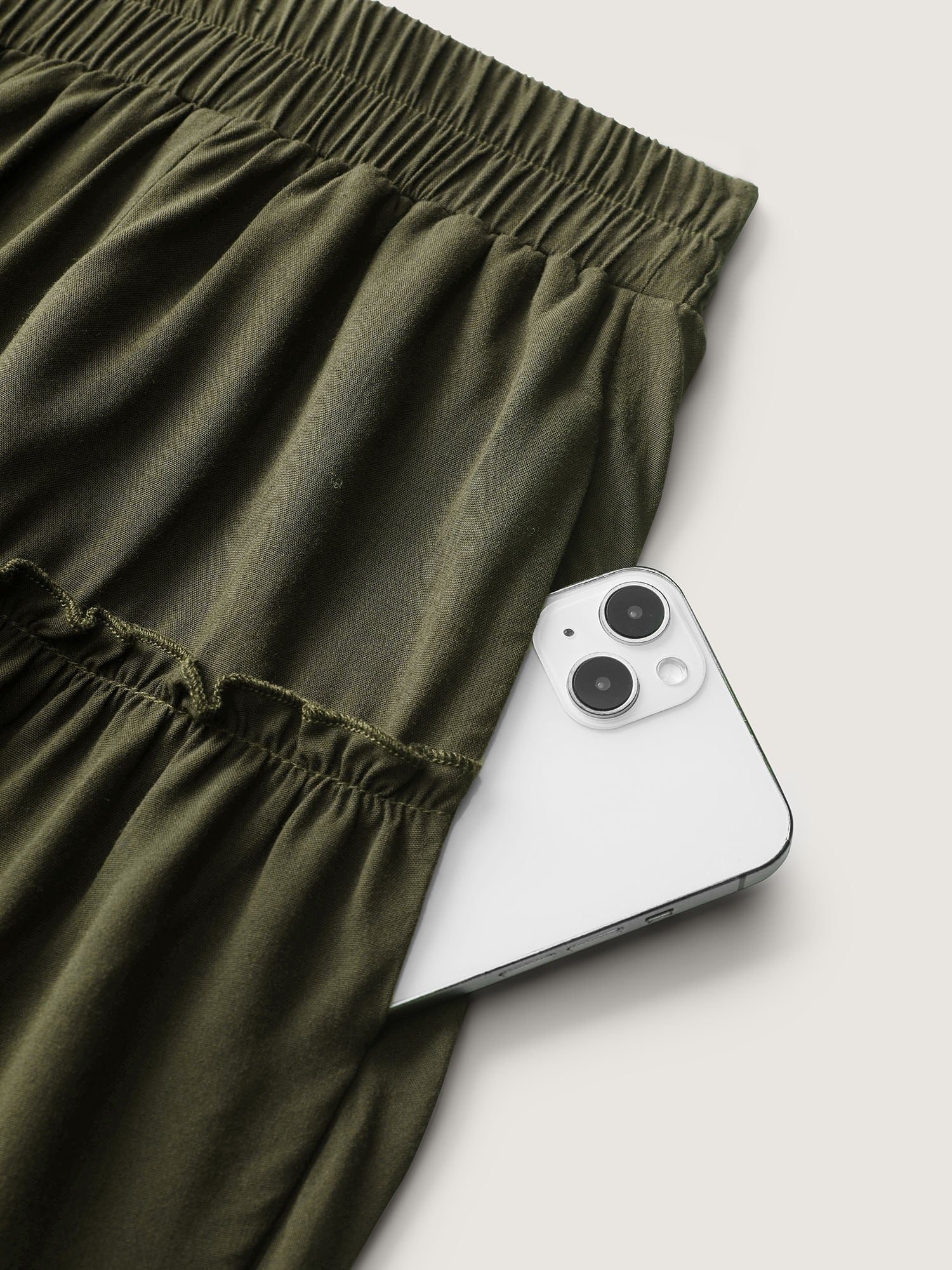 Ruffled Inclusive Jogger Pants