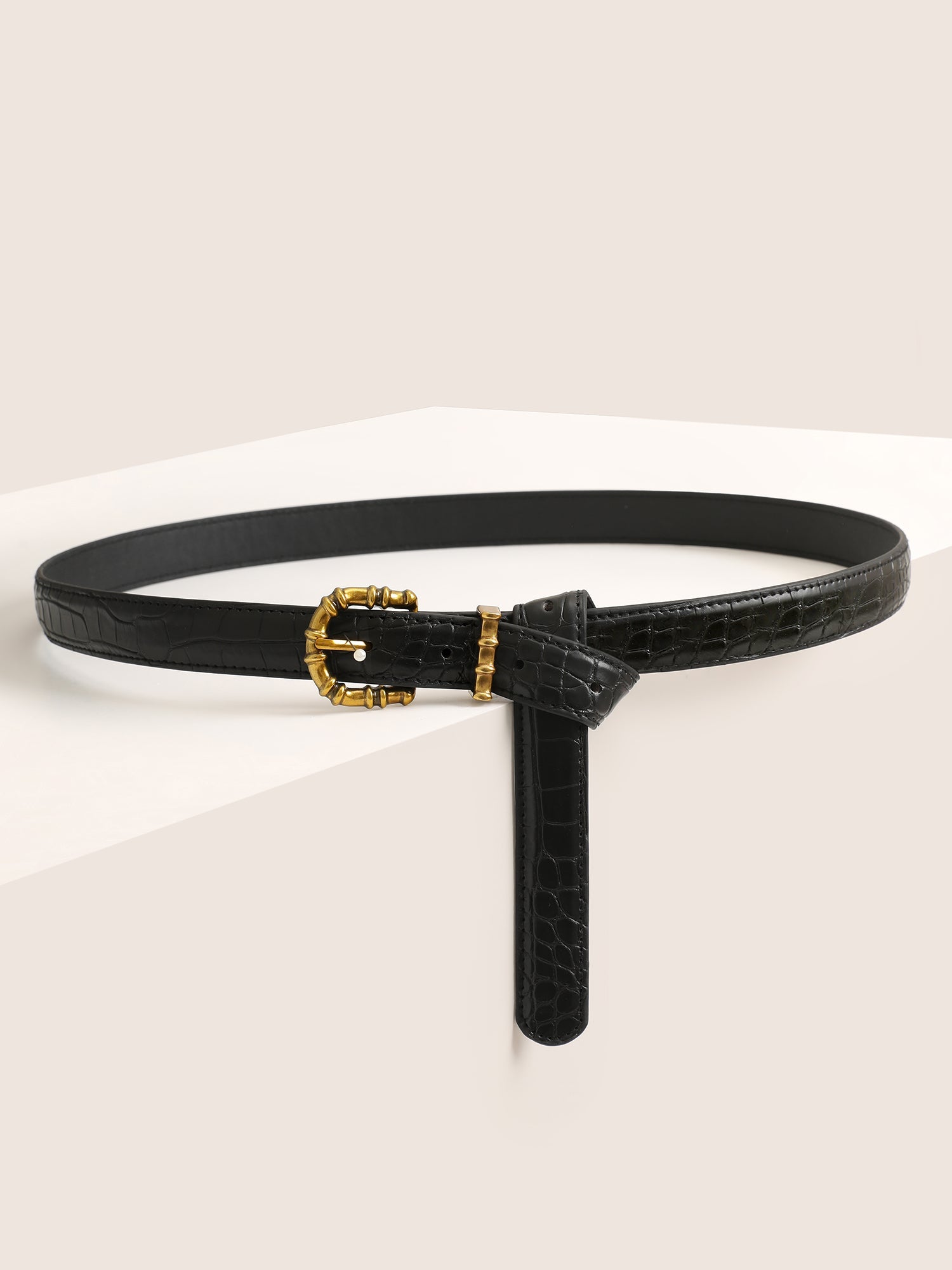 Basic Style Buckle Belt