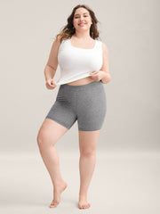 Supersoft Heather Stretchy Skinny-Fit Shorts