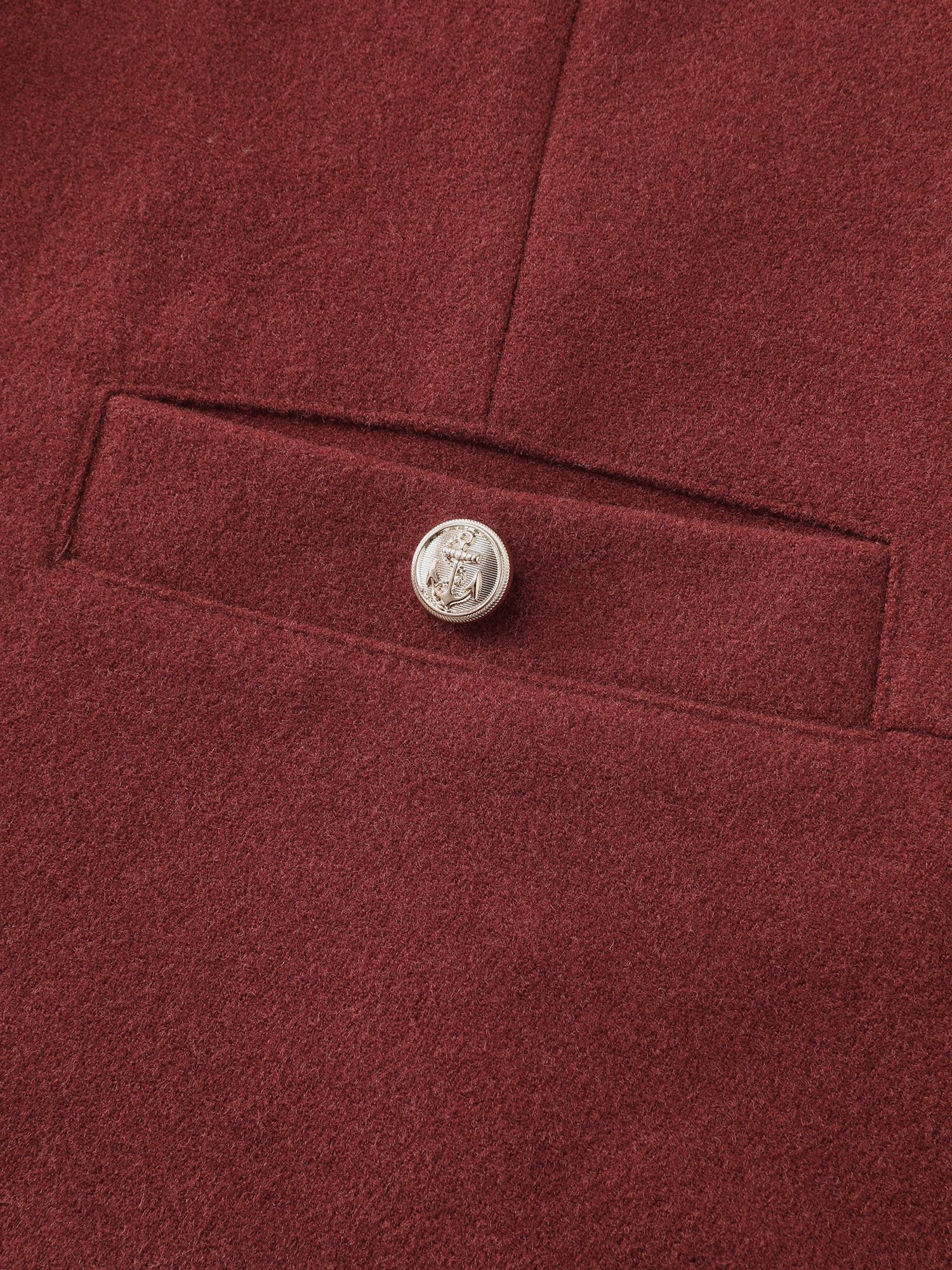 Frayed Edges Button-Down Jacket