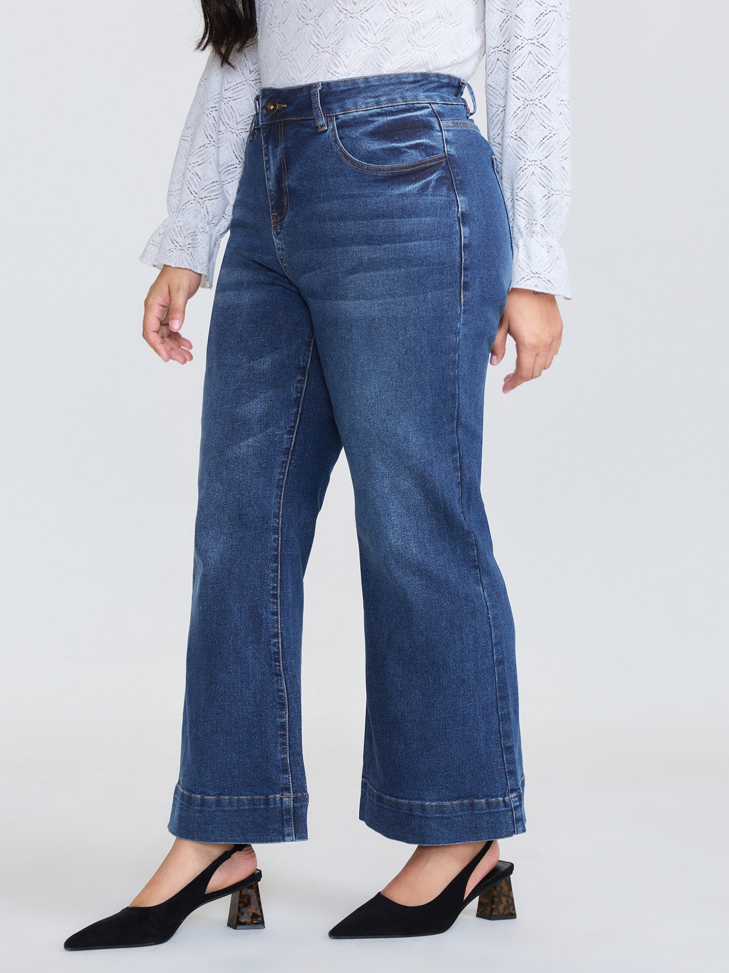 Stretchy Soft Bootcut Jeans