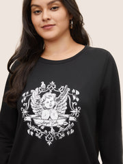 Art & Design Graphic Crew Neck Sweatshirt