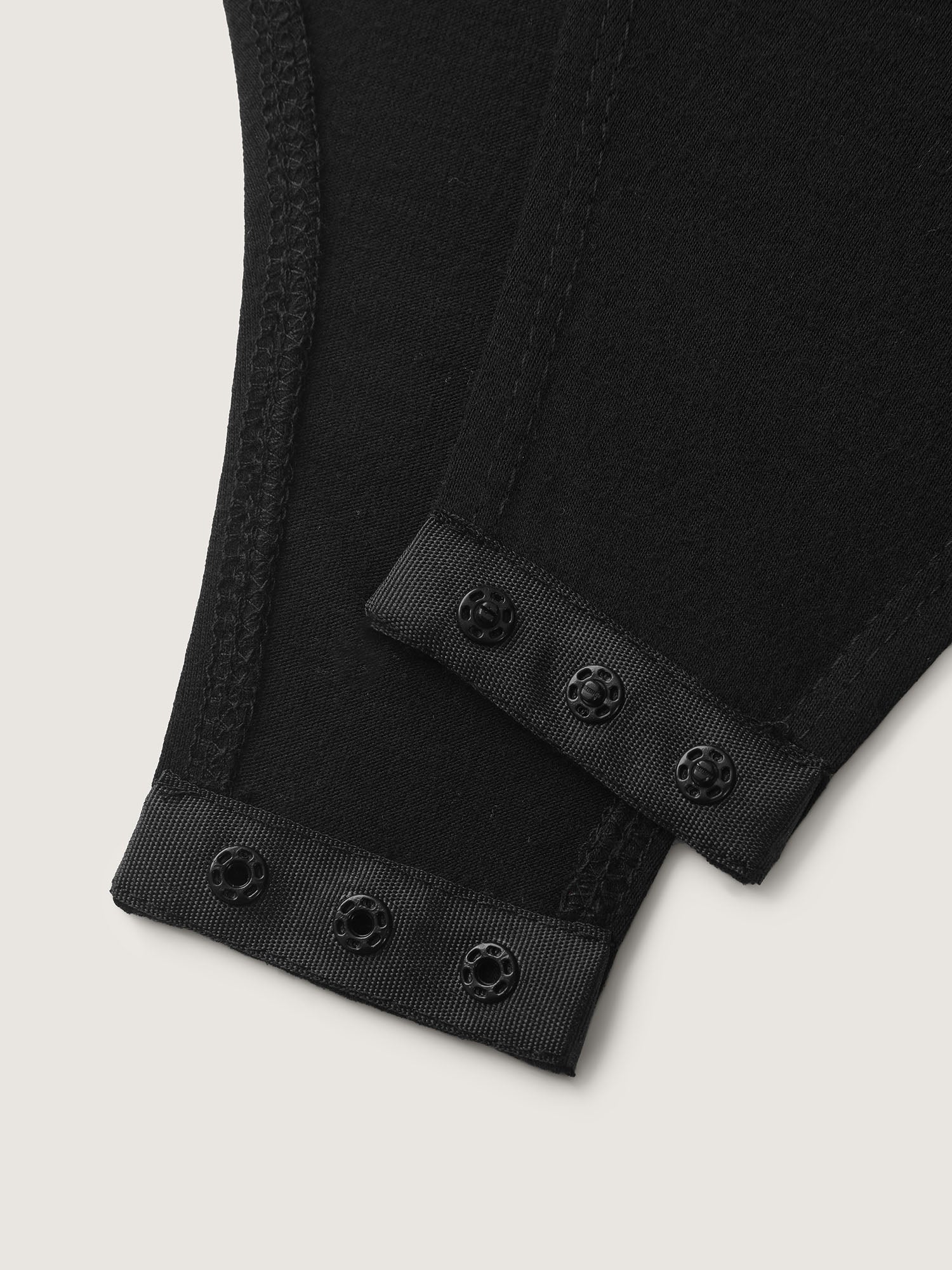 Sheer Textured Scoop Neck Bodysuit