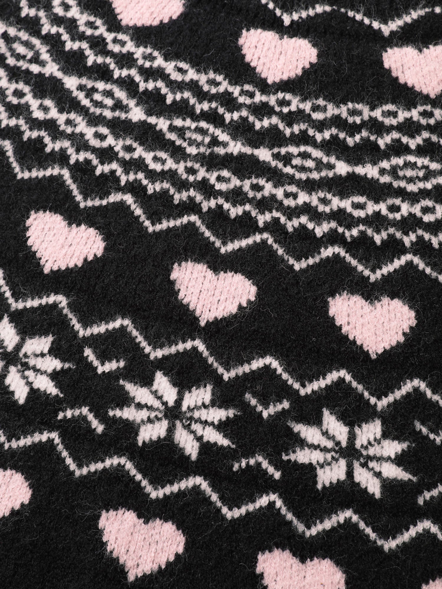 Fair-Isle Jacquard Midi Sweater Dress