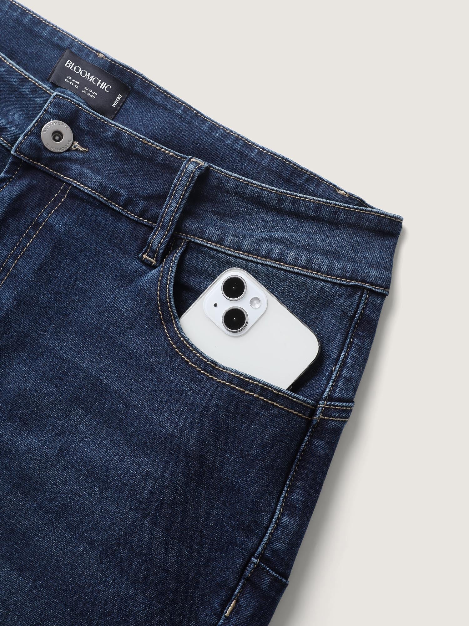 Butt-Lifting Sculpted Bootcut Jeans