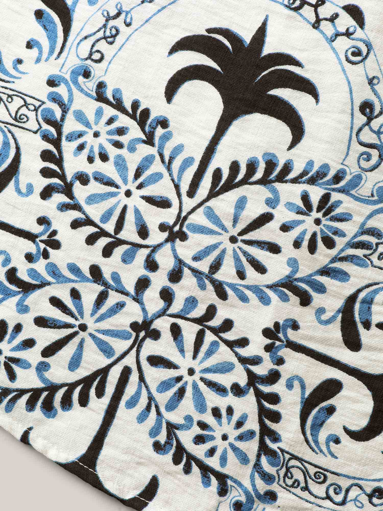 Silhouette Floral Print Tank Top