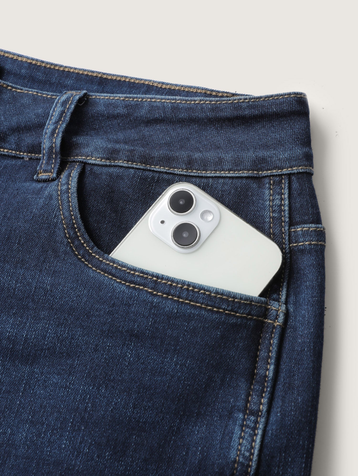 Slit Flared Hem Bootcut Jeans