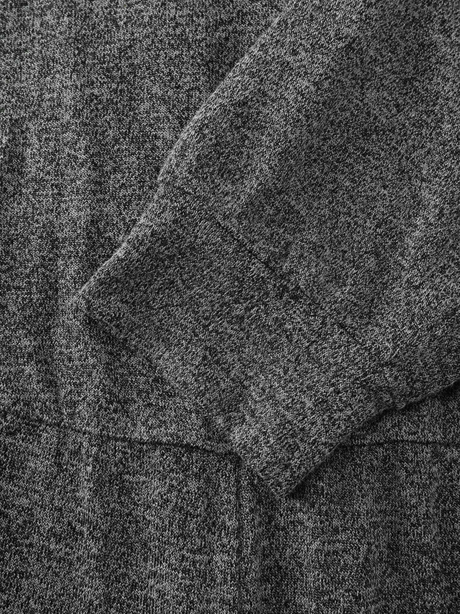 Supersoft Heather Cinched-Waist Jumpsuit