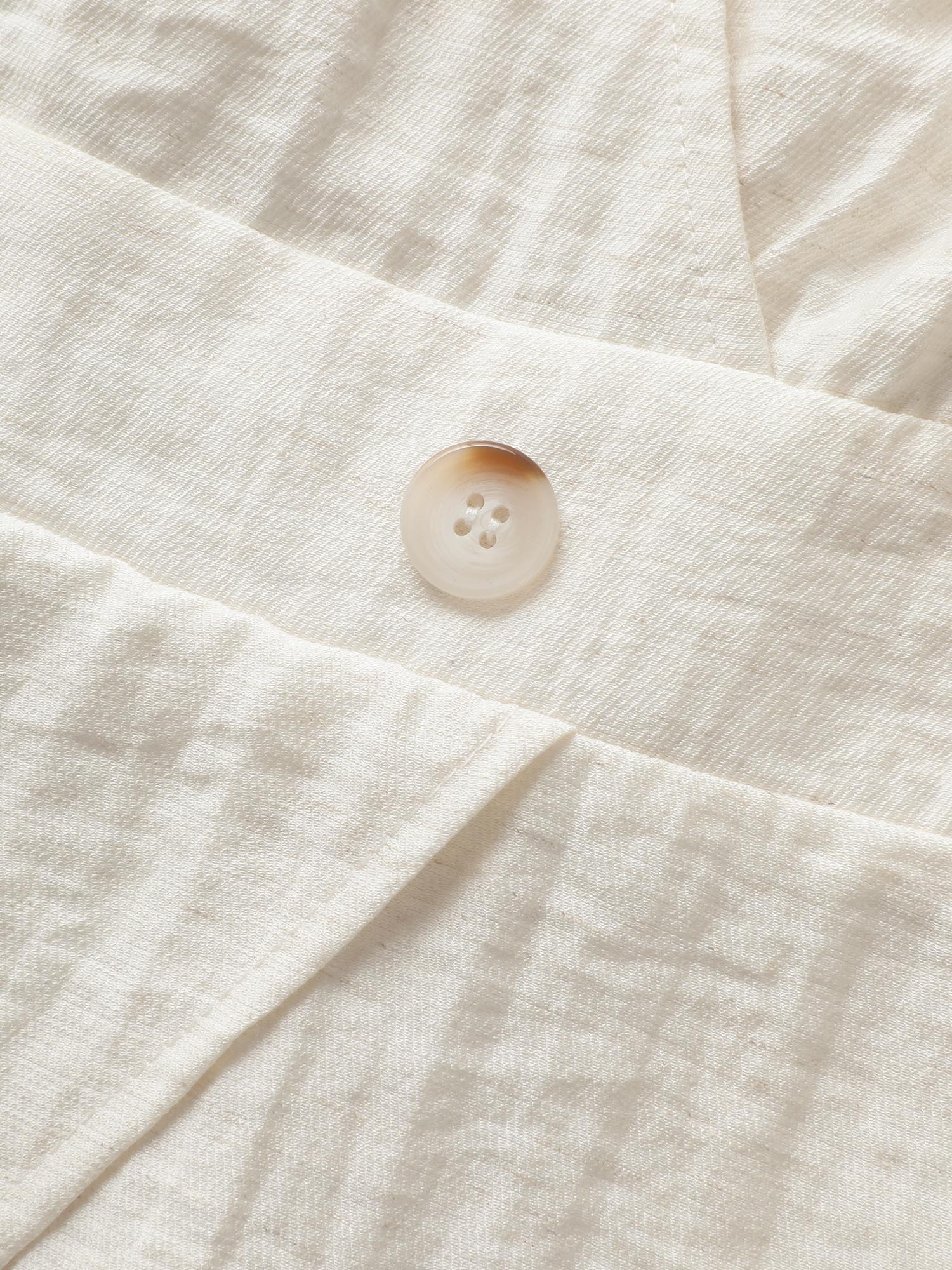 Solid Button Detail Shirred Wrap Tank Top