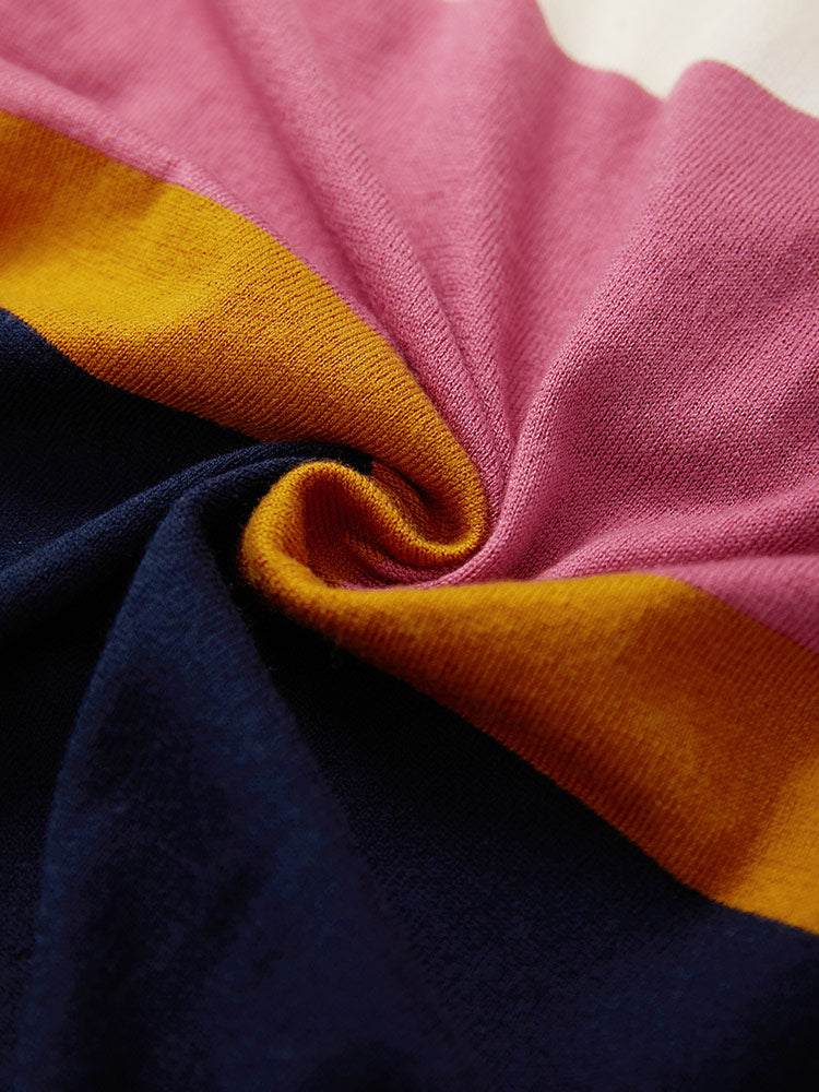 Supersoft Essentials Contrast Open Front Tunic Cardigan