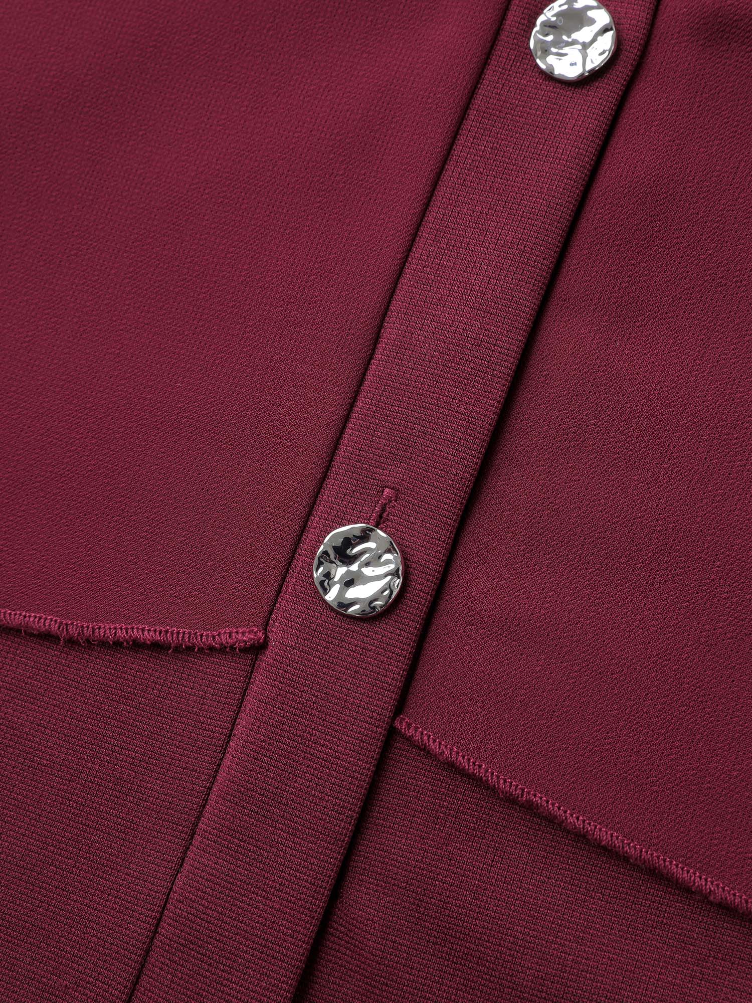 2-in-1 Chiffon Shawl Layered Blouse