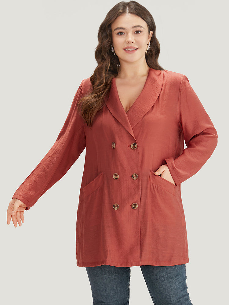 Halloween Supersoft Essentials Lapel Collar Pocket Button Through Blazer