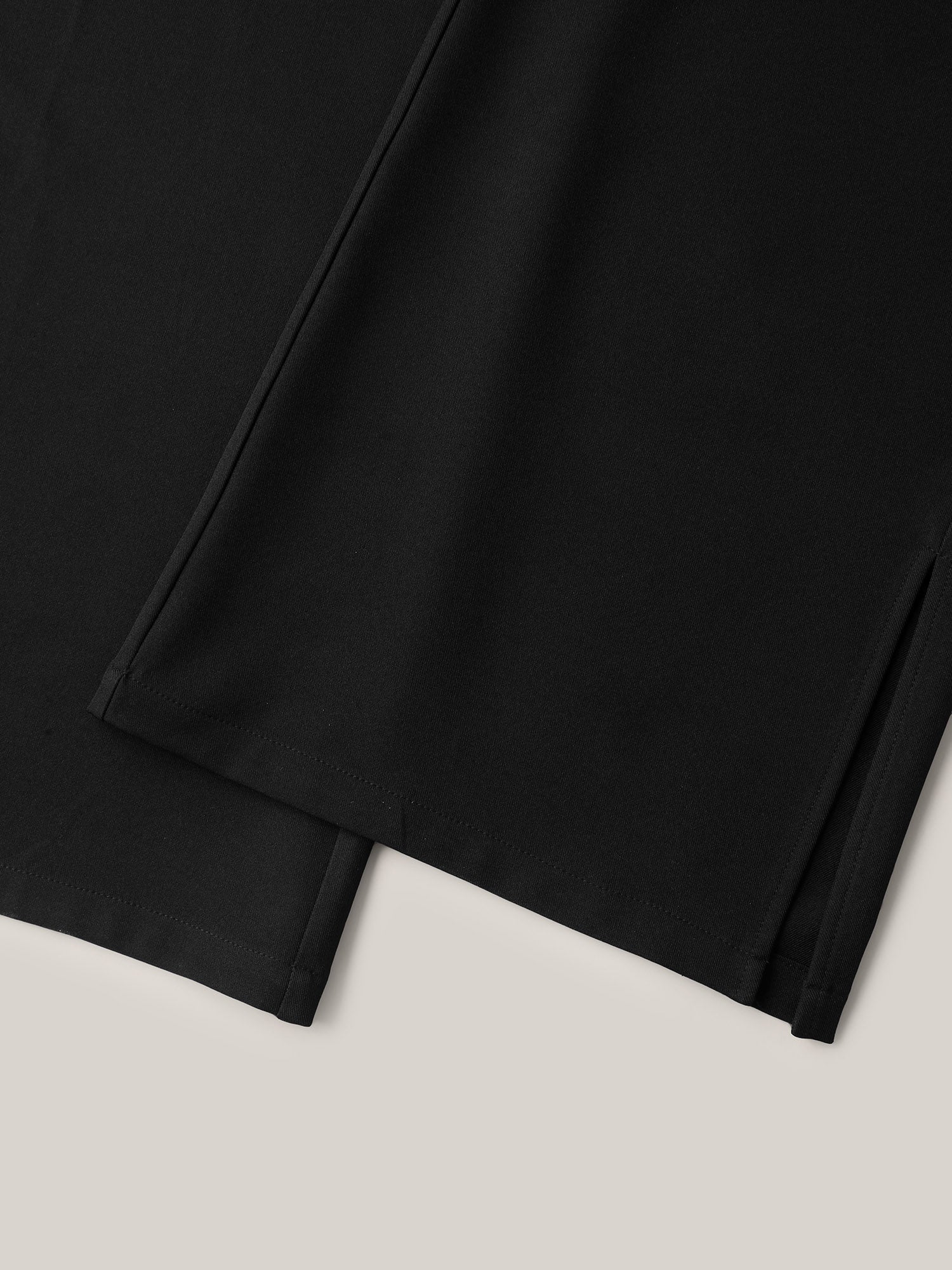 Side Slit Plain Bootcut Pants