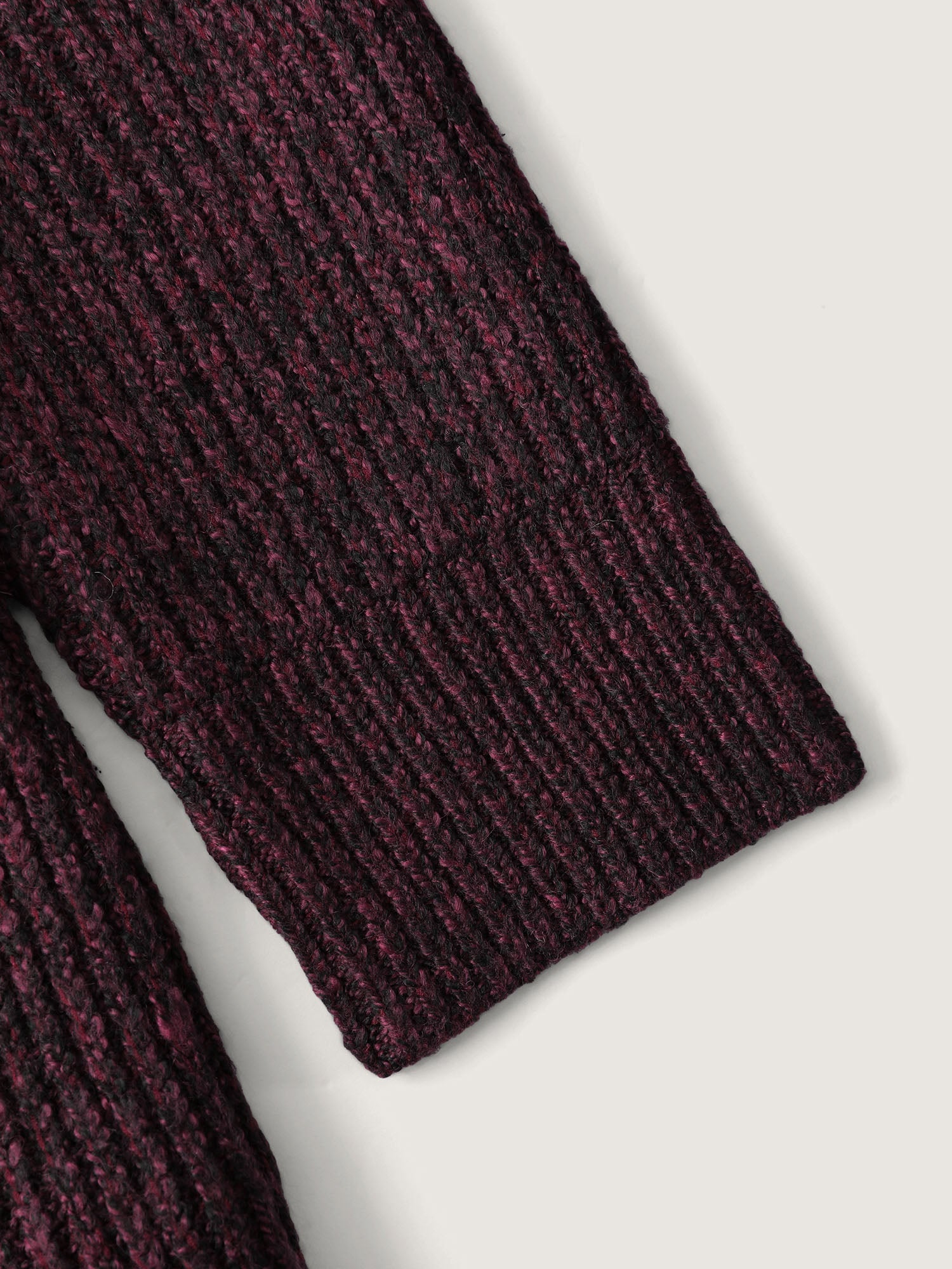 Heather Hooded Pockets Knit Cardigan