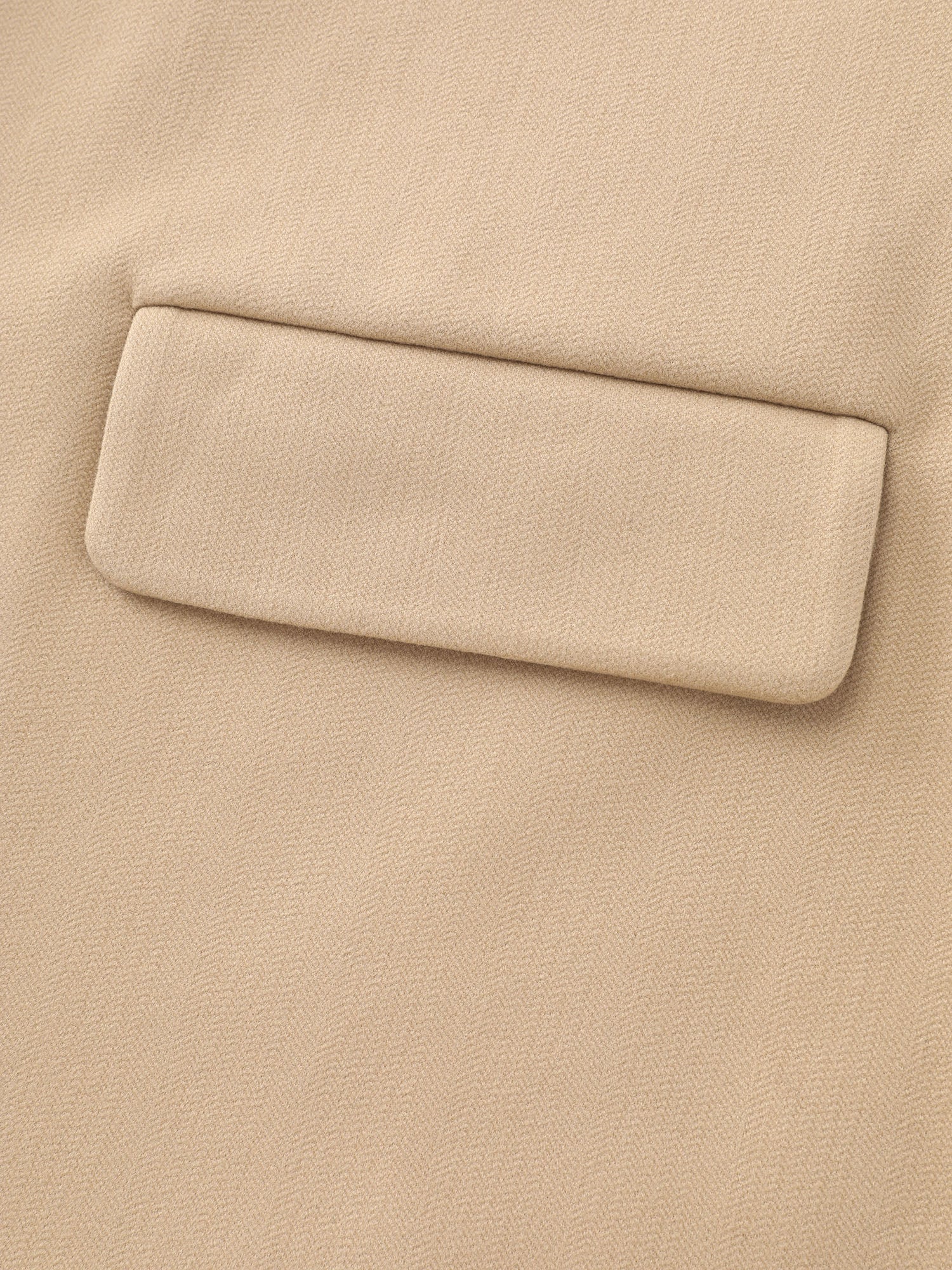 Textured Belted Plain Blazer