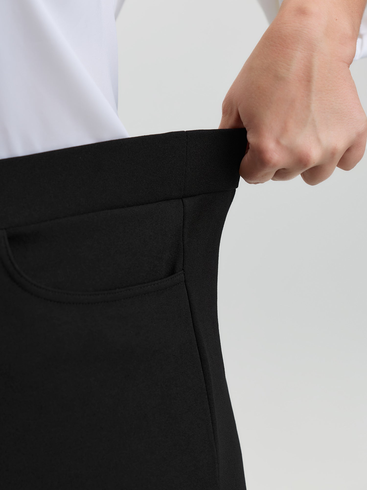 Ruffled Beadwork Layered Pants