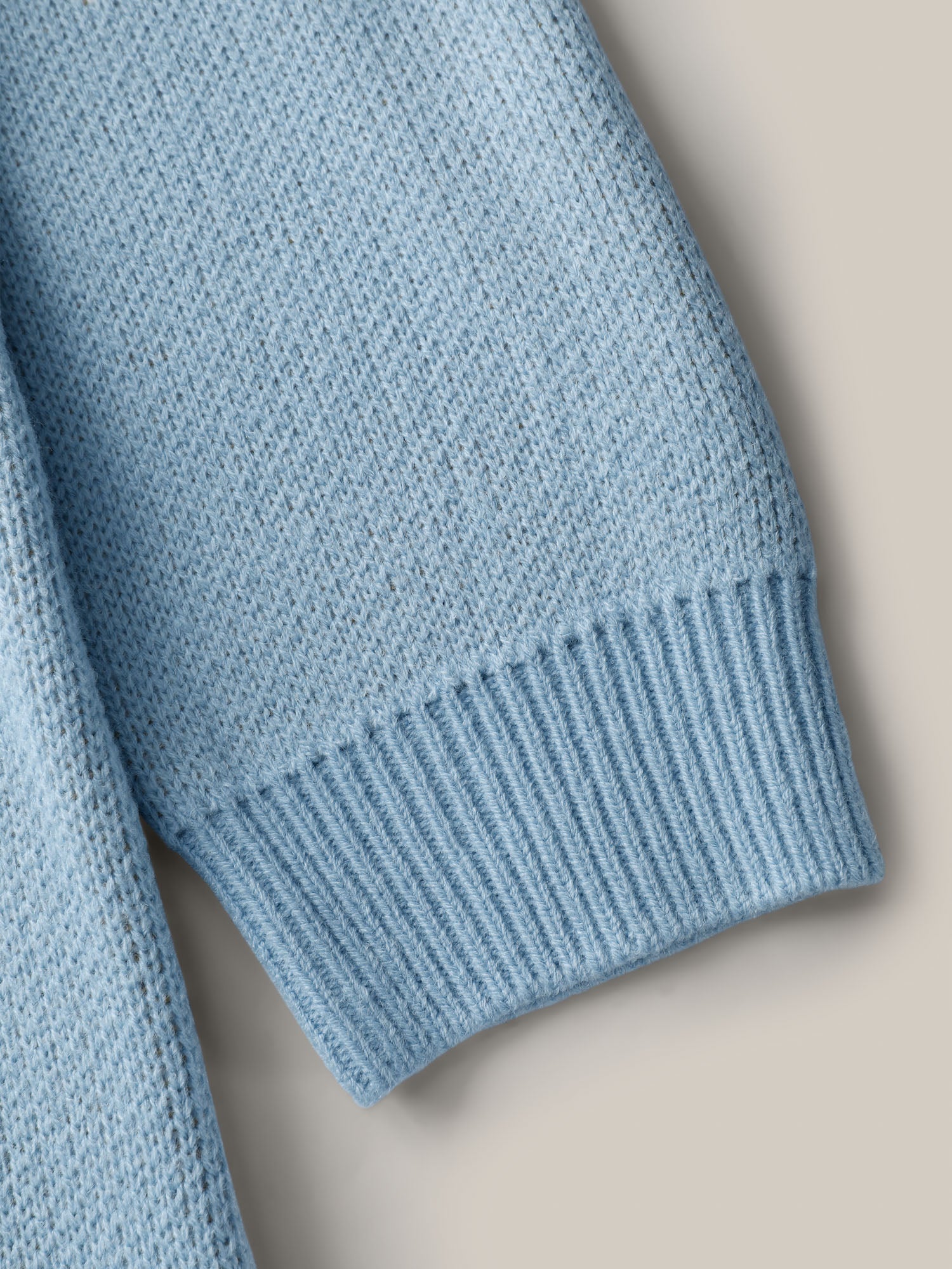 Floral Jacquard Color Contrast Pullover