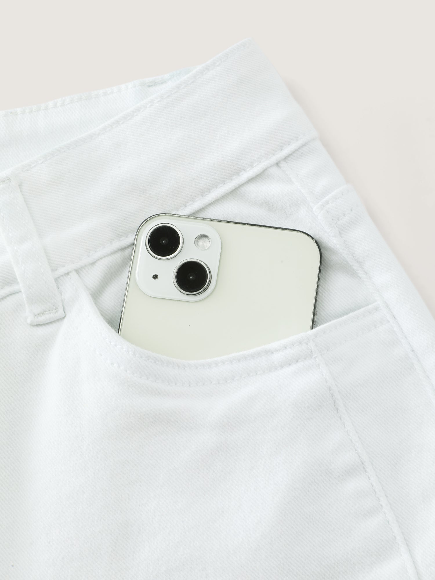 Stretchy Straight-Leg Jeans