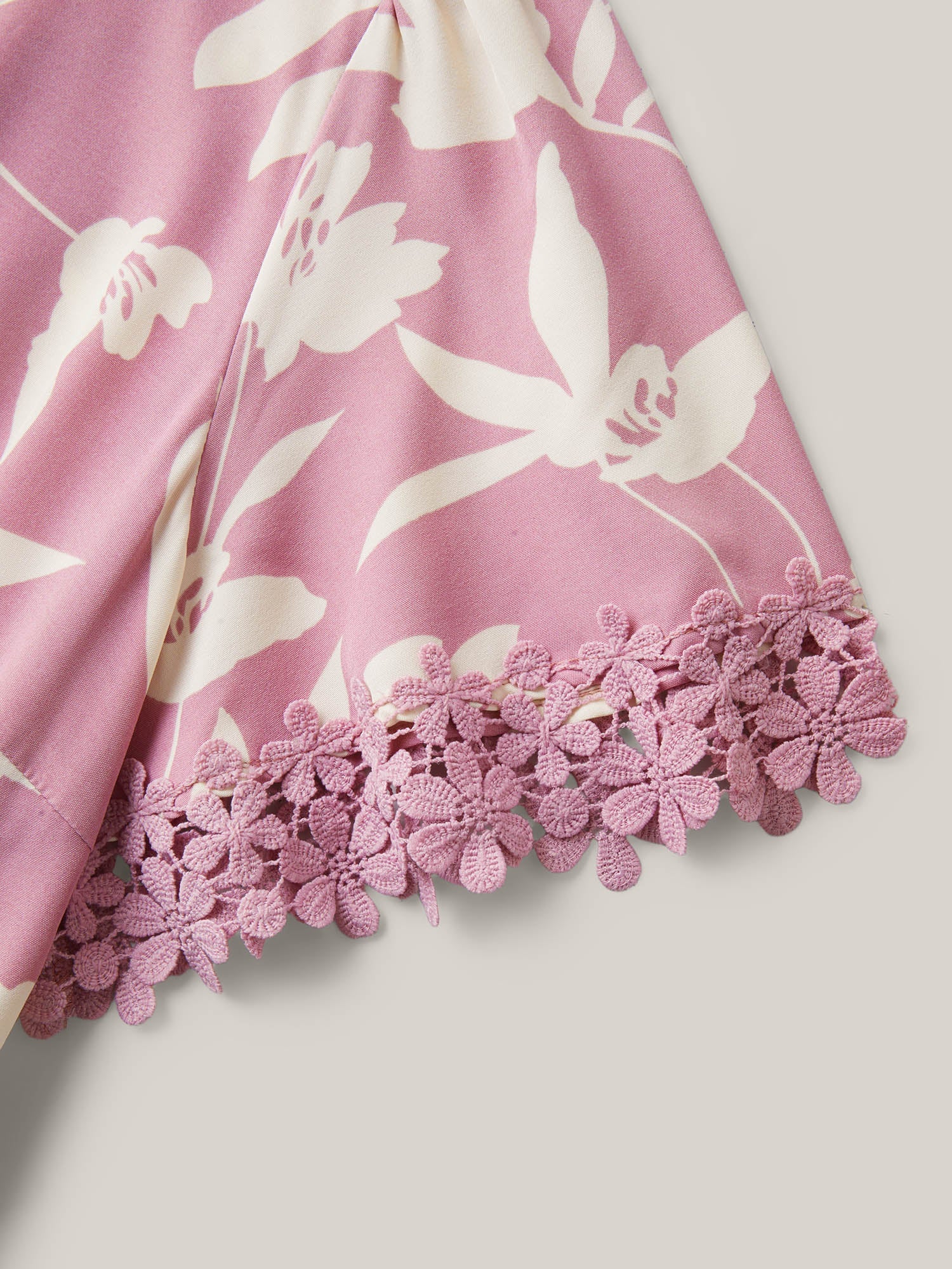 Floral Print Back Tie Jumpsuit