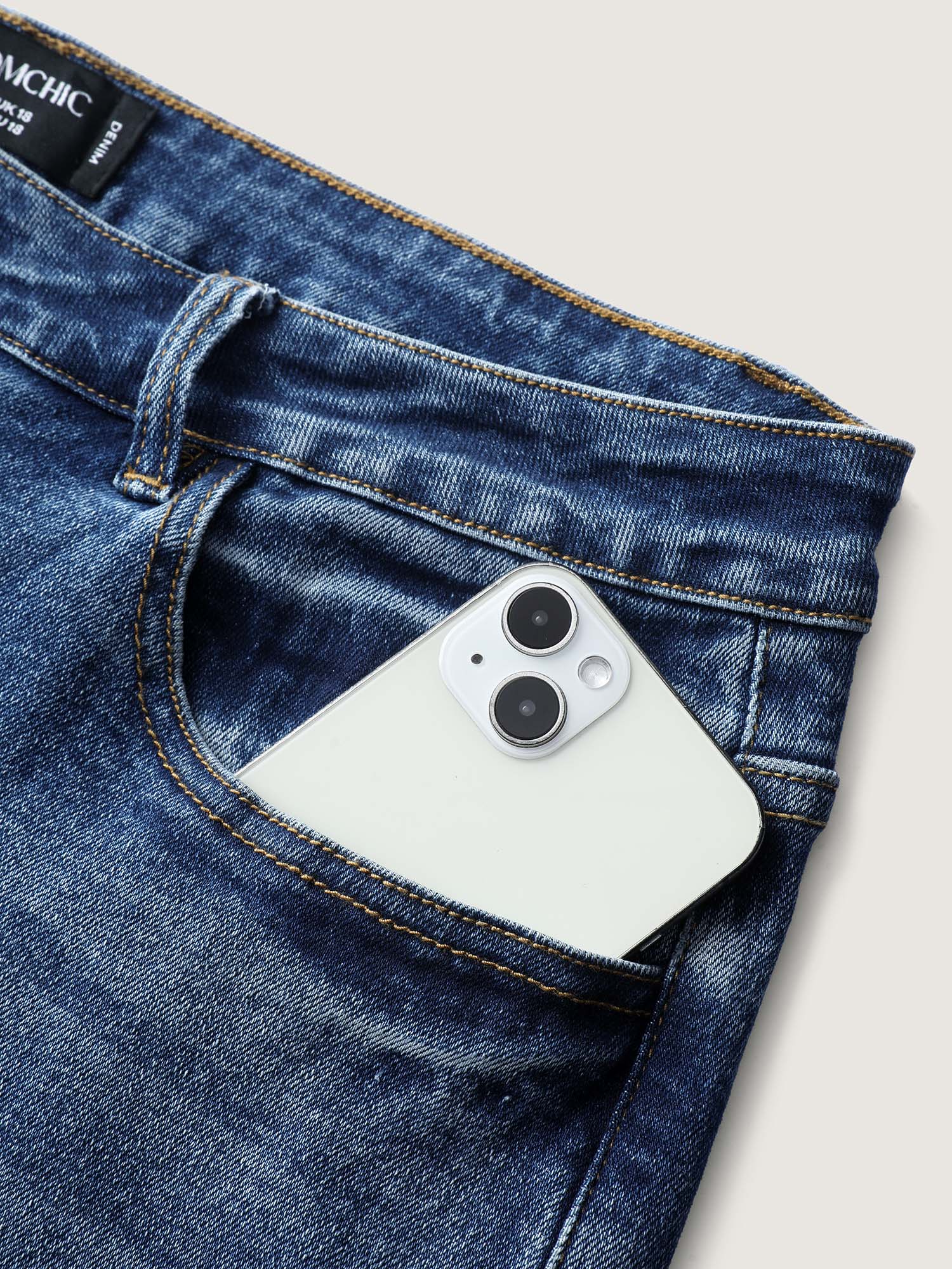 Stretchy Soft Bootcut Jeans