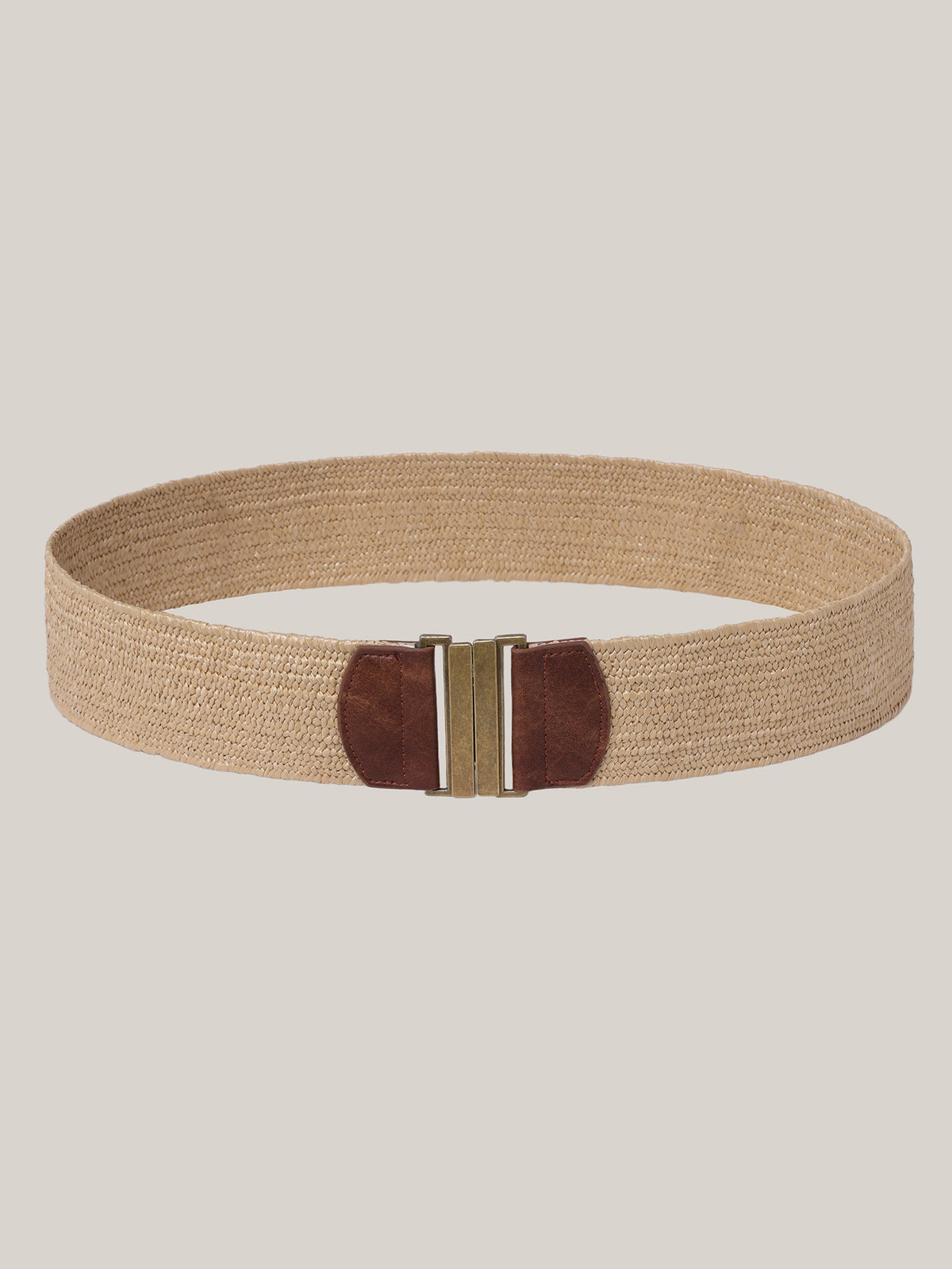 Stretchy Braided Buckle Vacation Belt