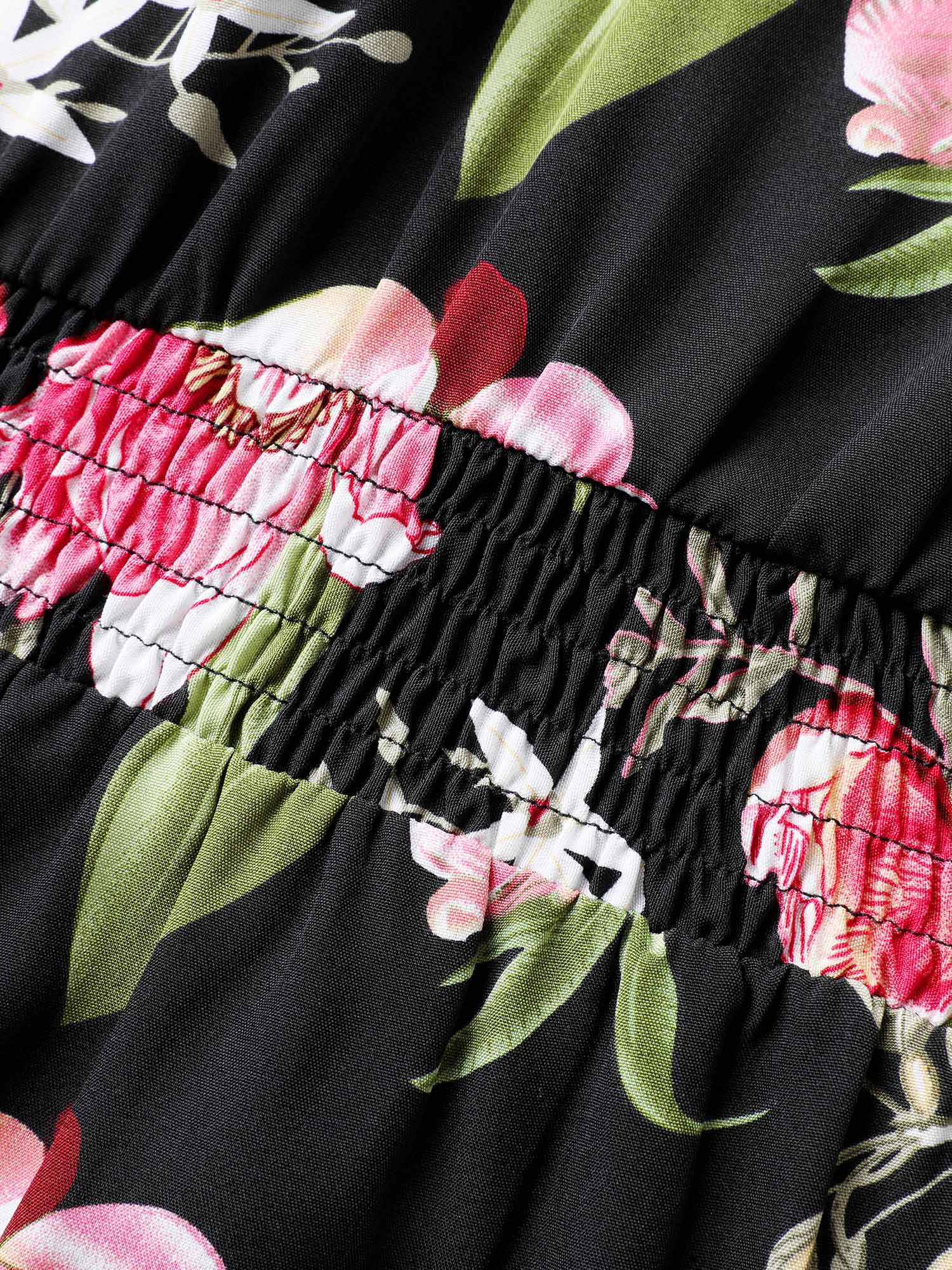 Floral Print Off-Shoulder Wide-Leg Jumpsuit